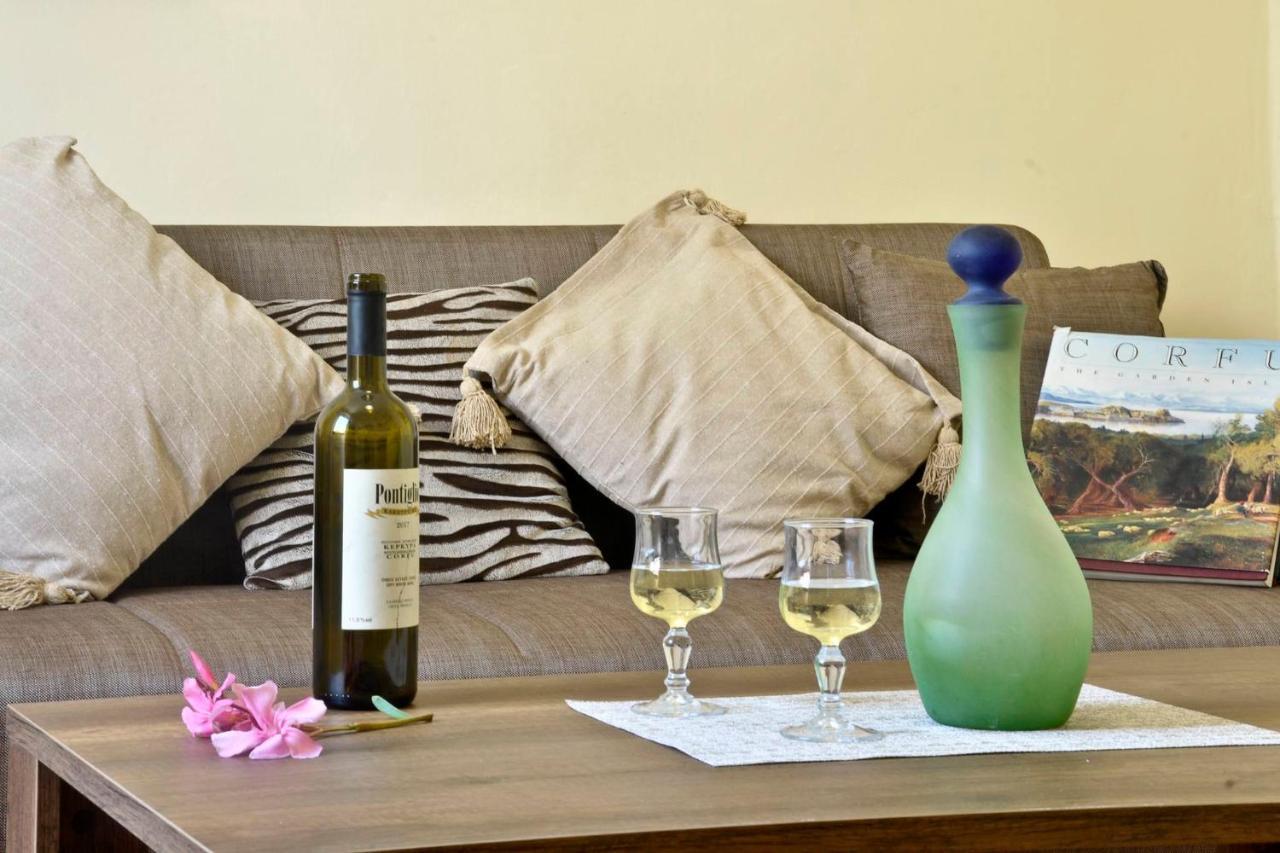 Sarantis Gallery Appartement Corfu  Buitenkant foto